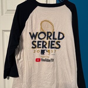 World Series 2017 T-Mobile Sponsored Baseball Shirt MLB YouTube